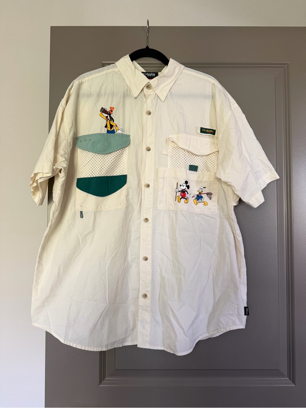 Men’s Columbia x Disney Camp Shirt - Size Large